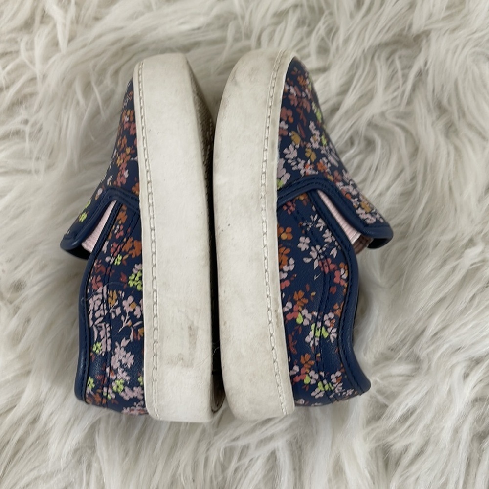 Carter's Floral Slip-On Shoes Baby Size 5 - Picture 8 of 12